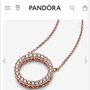 Circle of Sparkle Pandora Necklace